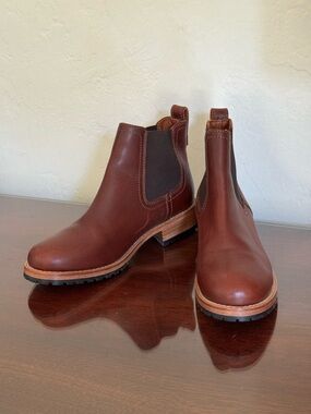 Portland Leather Women's Nutmeg Chelsea Ankle Boots